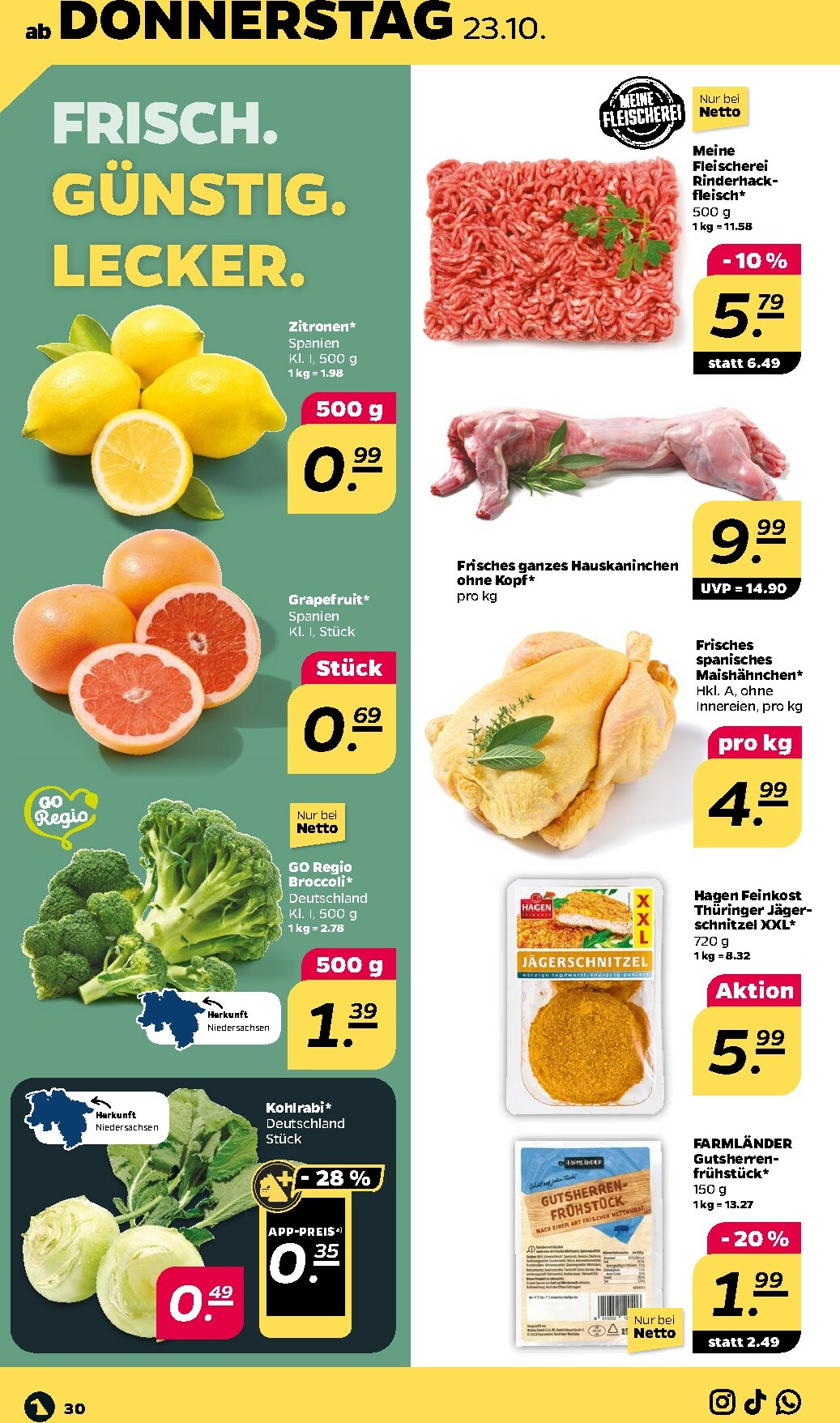 netto - Netto-Prospekt gültig vom 20.10. bis 25.10. - page: 32 netto - Netto-Prospekt gültig vom 20.10. bis 25.10. - page: 32