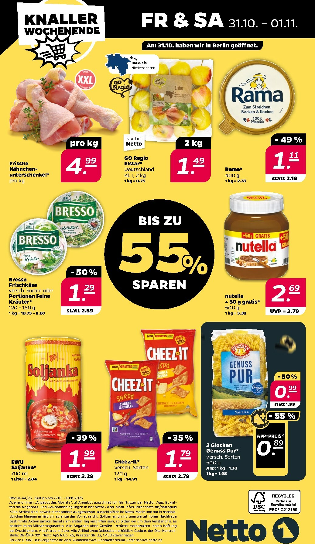 netto - Netto-Prospekt gültig vom 27.10. bis 01.11. - page: 34