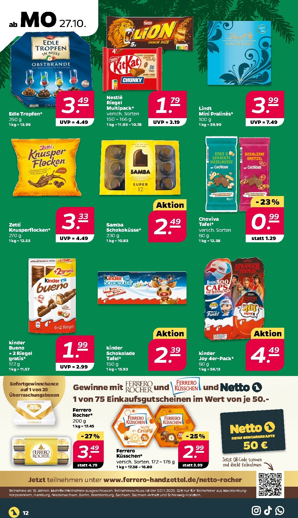 netto - Netto-Prospekt gültig vom 27.10. bis 01.11. - page: 12