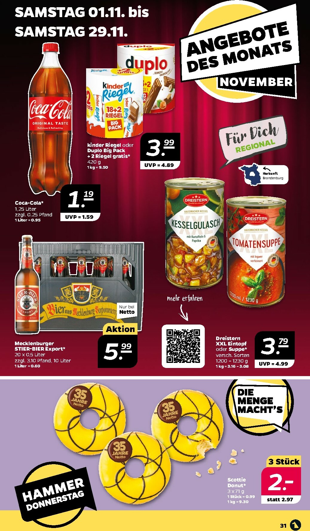 netto - Netto-Prospekt gültig vom 27.10. bis 01.11. - page: 33