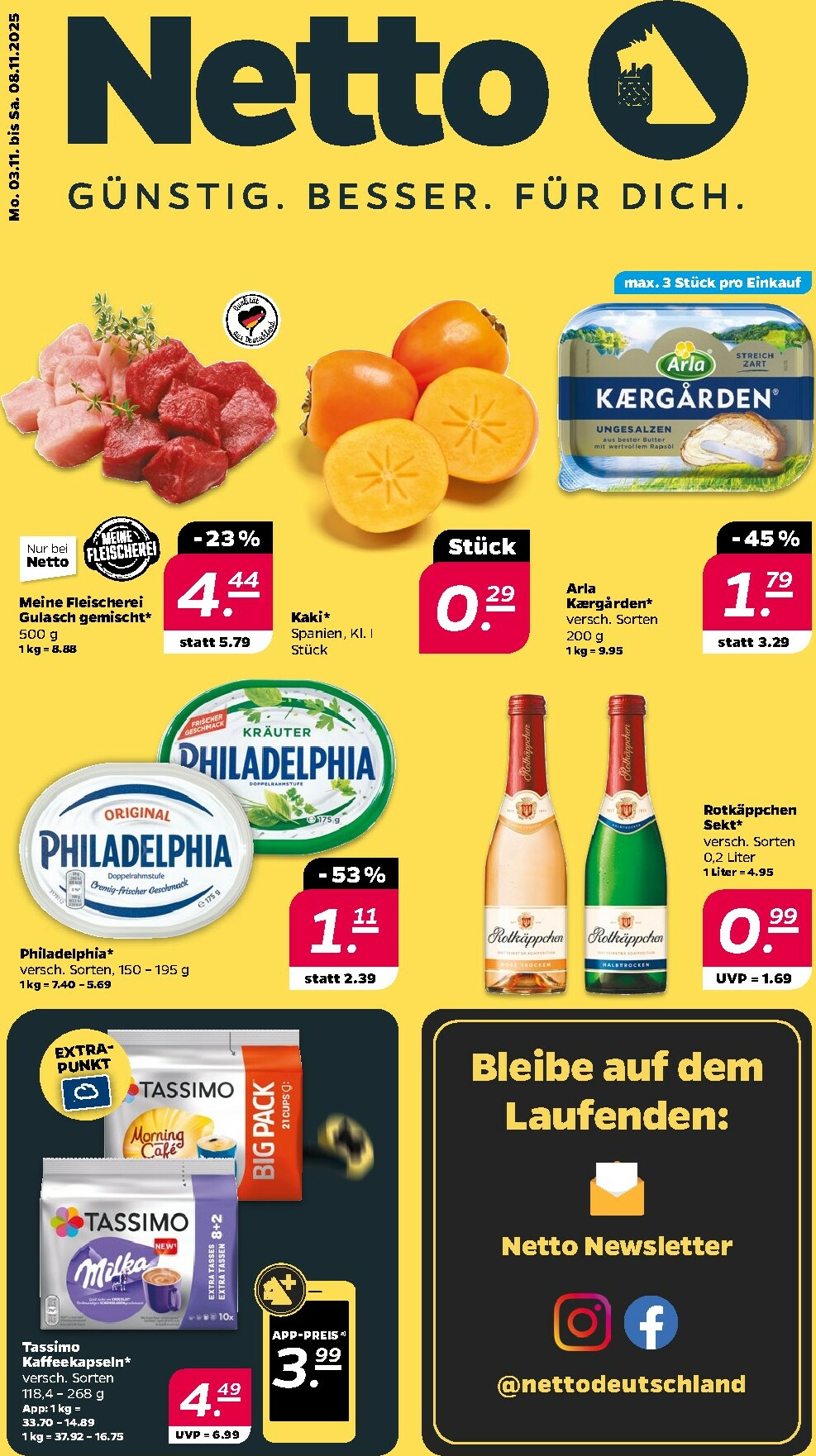 netto - Netto-Prospekt gültig vom 03.11. bis 08.11.