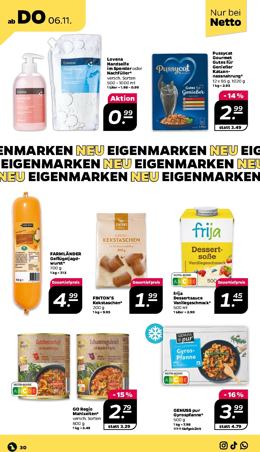 netto - Netto-Prospekt gültig vom 03.11. bis 08.11. - page: 32