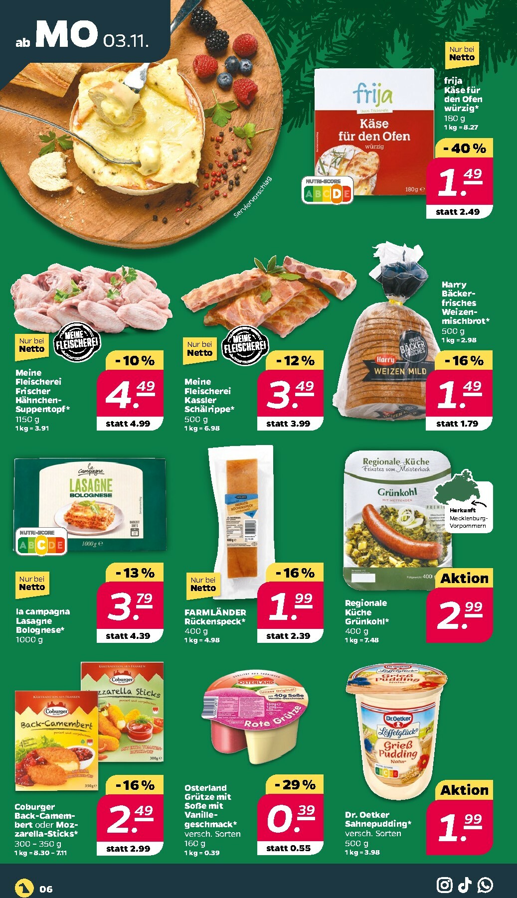 netto - Netto-Prospekt gültig vom 03.11. bis 08.11. - page: 6