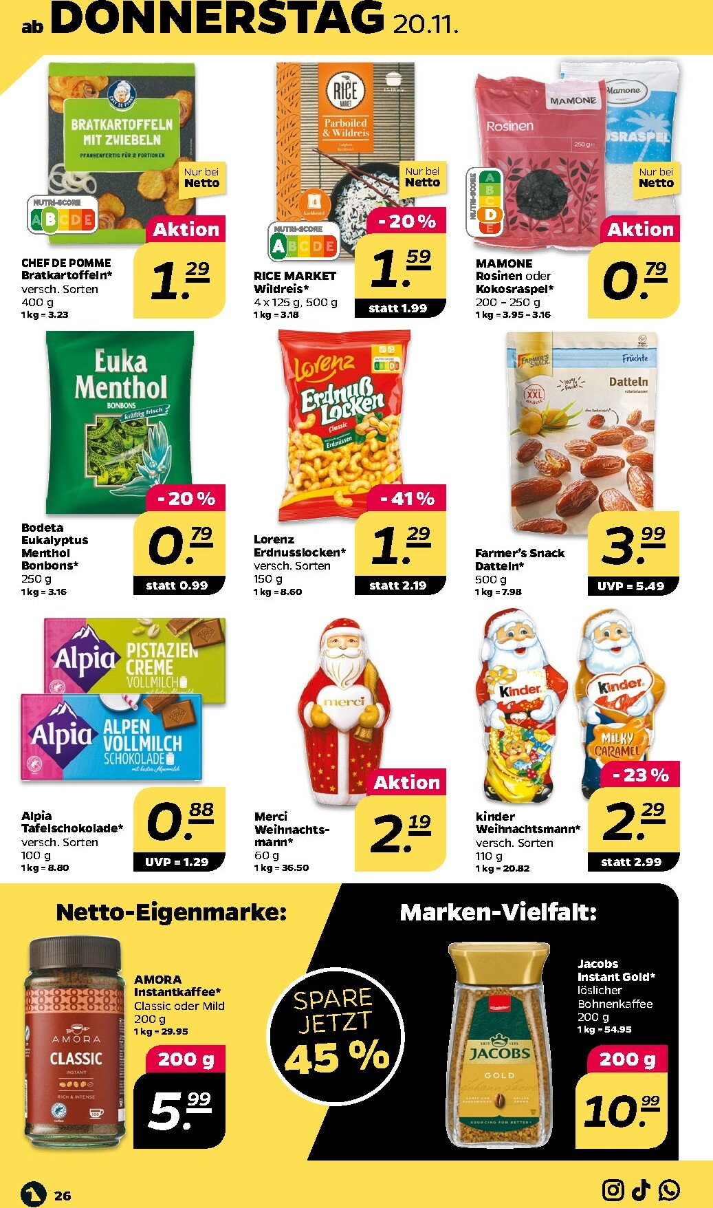 netto - Netto-Prospekt gültig vom 17.11. bis 22.11. - page: 28