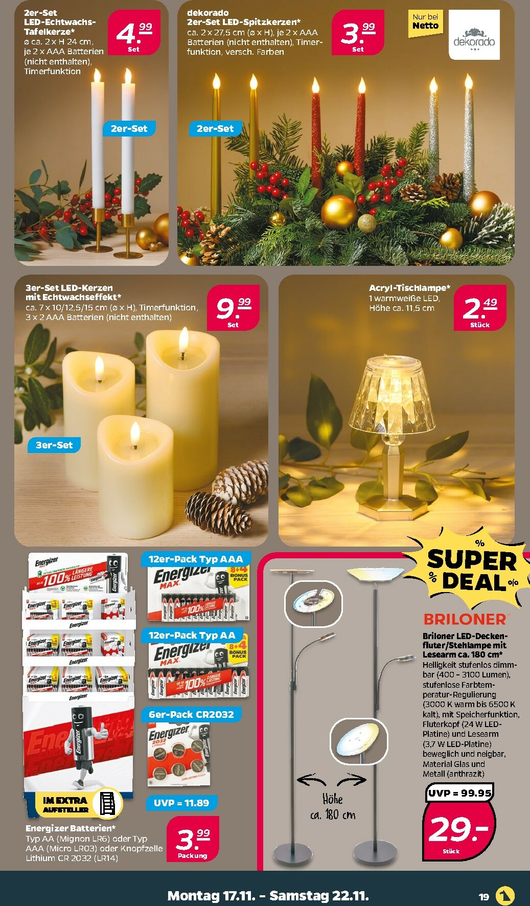 netto - Netto-Prospekt gültig vom 17.11. bis 22.11. - page: 21