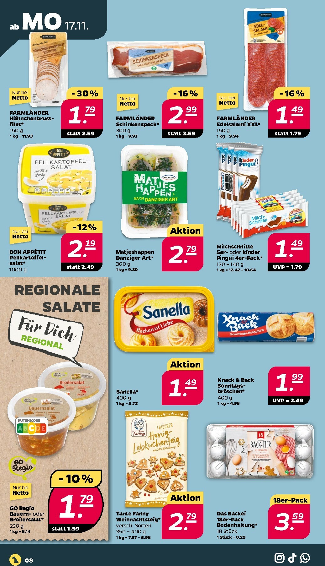netto - Netto-Prospekt gültig vom 17.11. bis 22.11. - page: 8