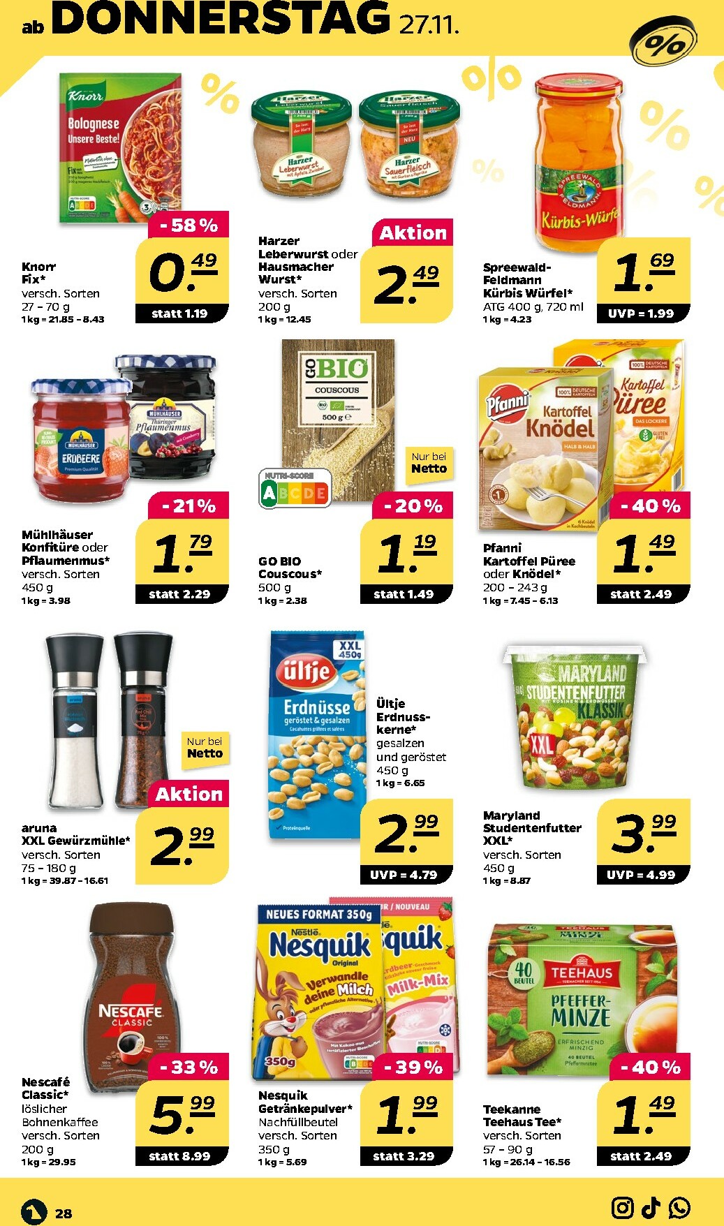 netto - Netto-Prospekt gültig vom 24.11. bis 29.11. - page: 30