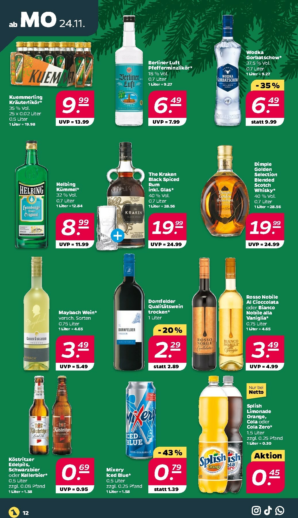 netto - Netto-Prospekt gültig vom 24.11. bis 29.11. - page: 12