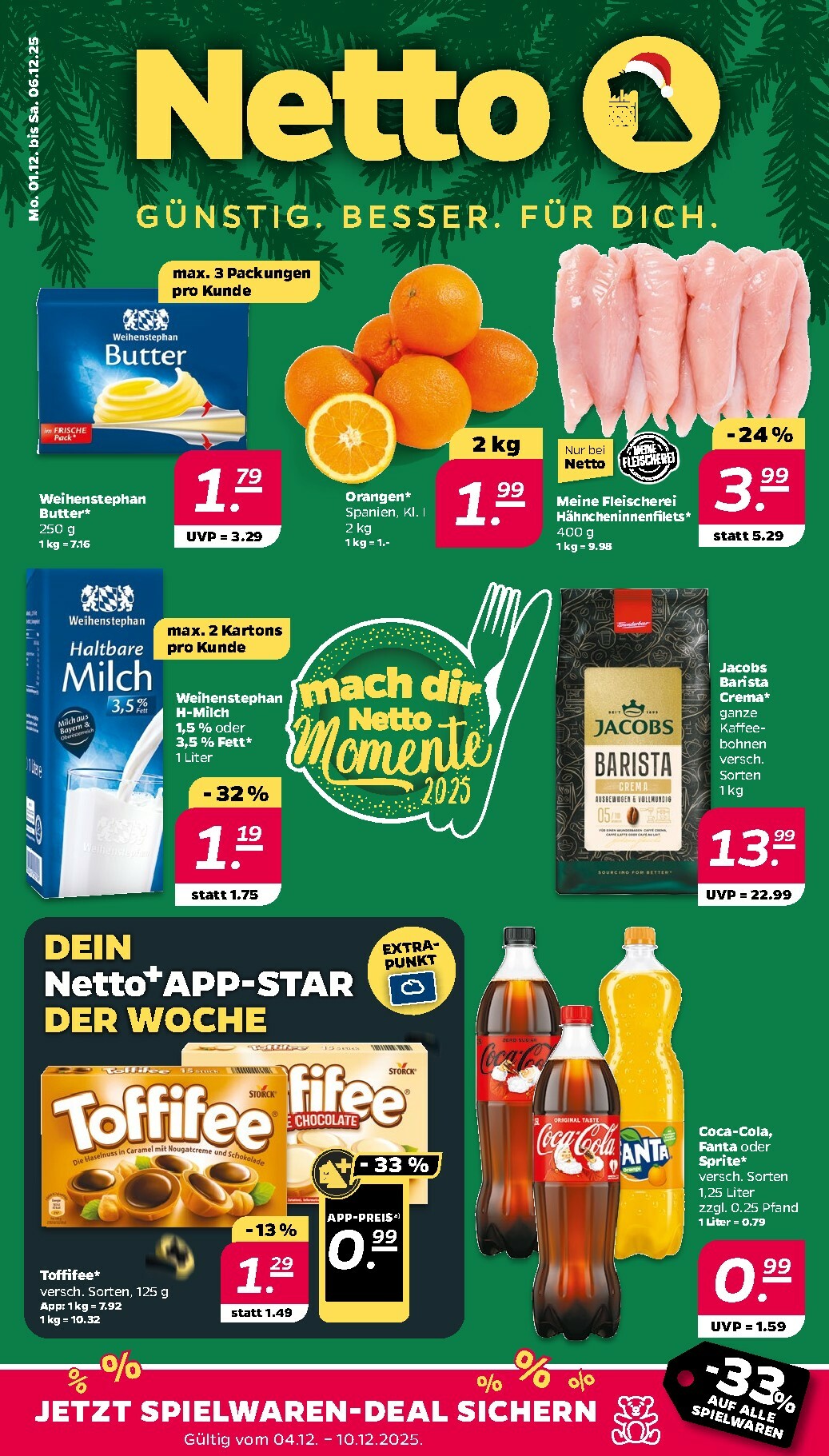 netto - Netto-Prospekt gültig vom 01.12. bis 06.12. - page: 1