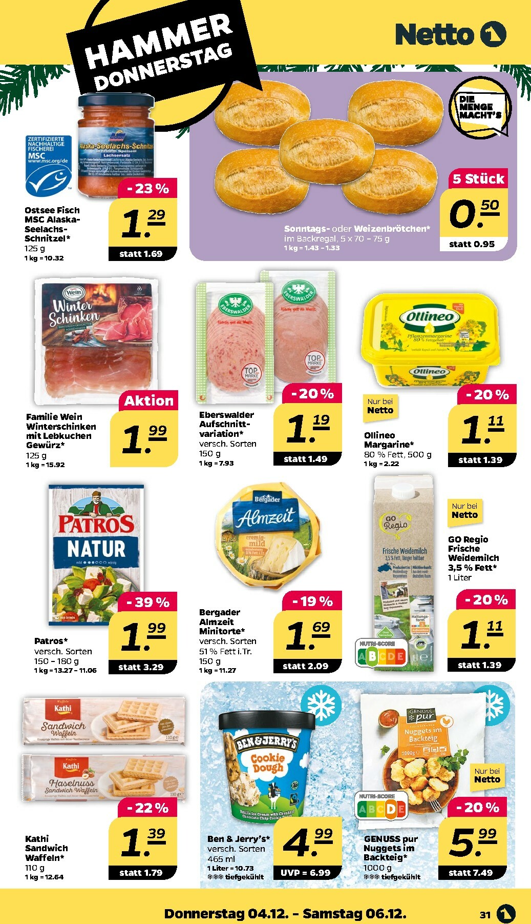 netto - Netto-Prospekt gültig vom 01.12. bis 06.12. - page: 33