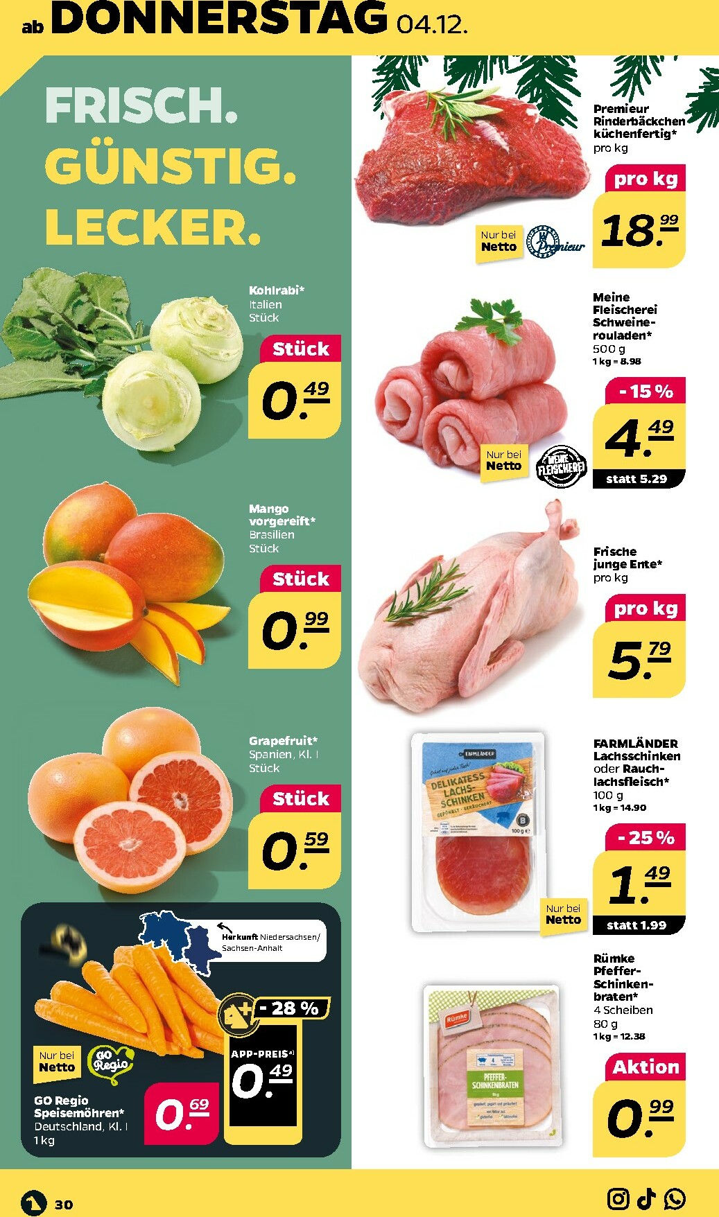 netto - Netto-Prospekt gültig vom 01.12. bis 06.12. - page: 32