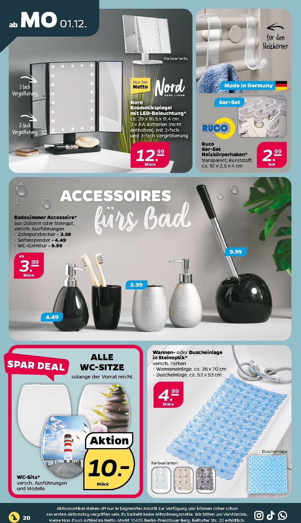 netto - Netto-Prospekt gültig vom 01.12. bis 06.12. - page: 22