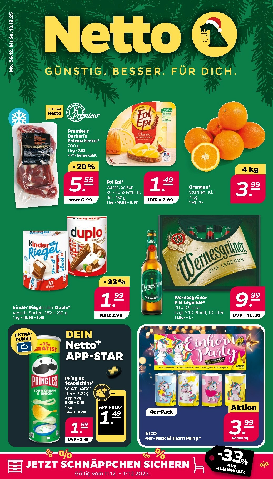 netto - Netto-Prospekt gültig vom 08.12. bis 13.12. - page: 1