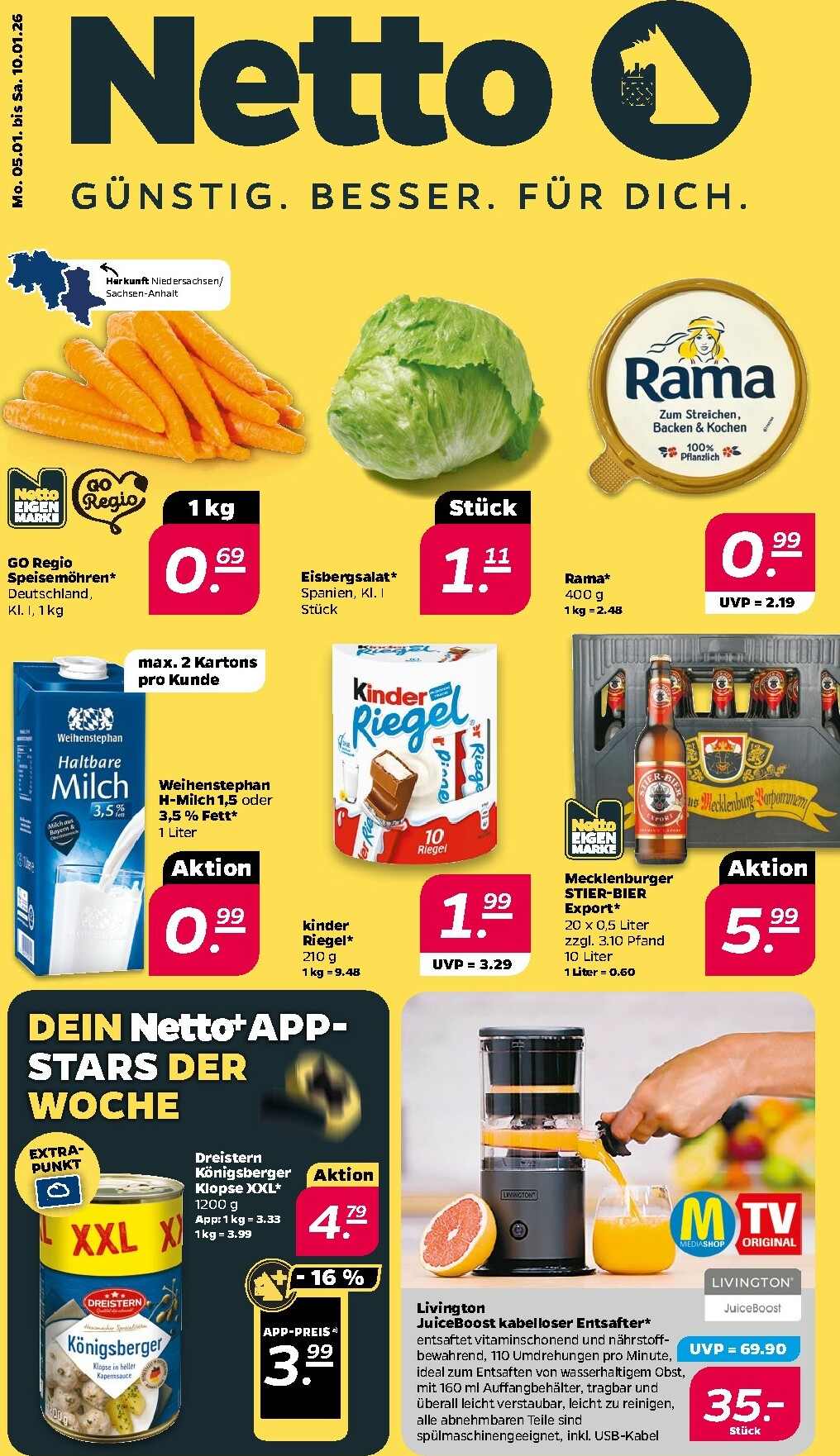 netto - Netto-Prospekt gültig vom 04.01. bis 10.01.
