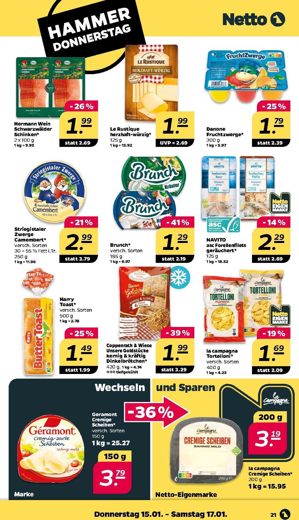 netto - Netto-Prospekt gültig vom 12.01. bis 17.01. - page: 23