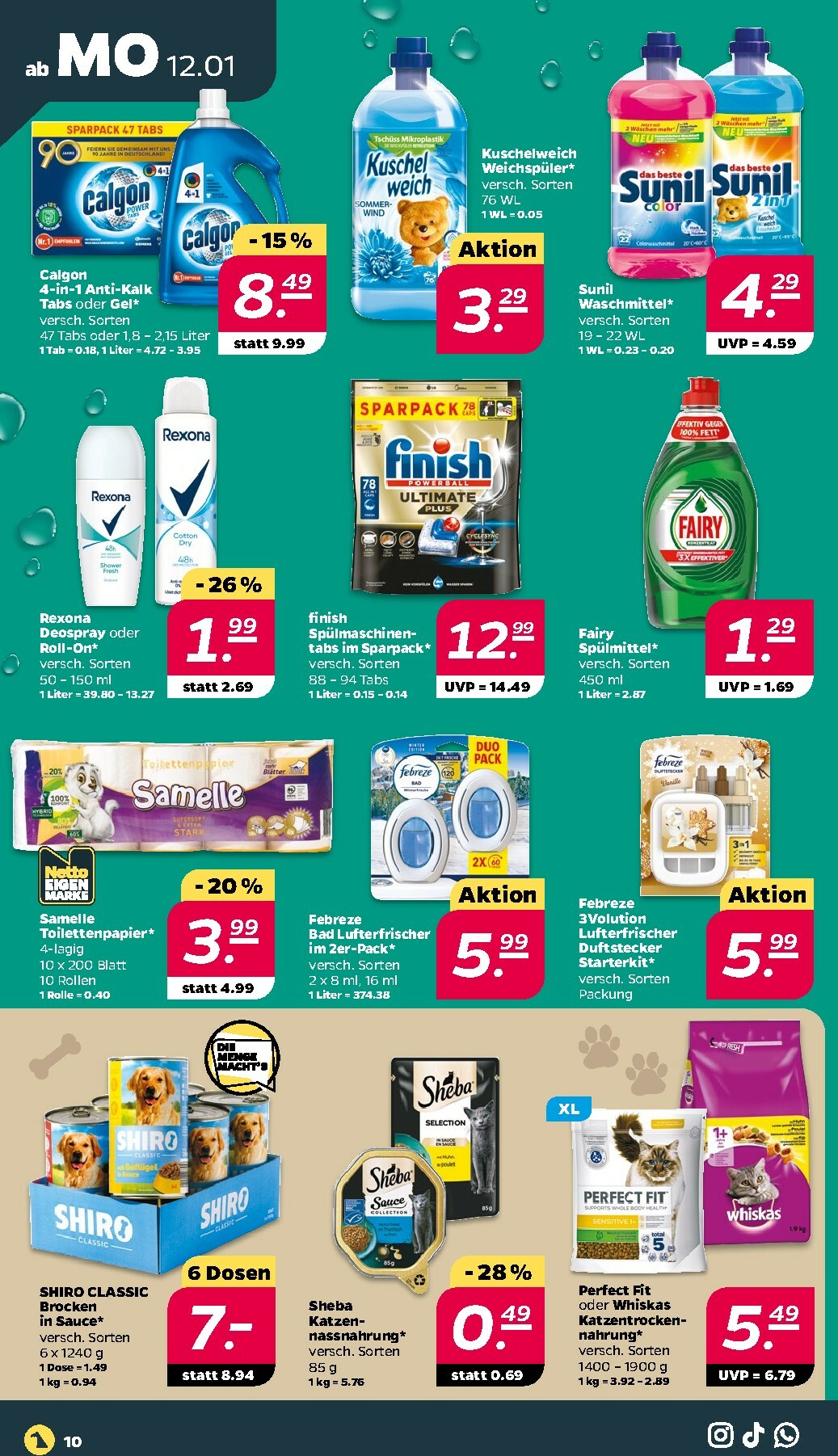 netto - Netto-Prospekt gültig vom 12.01. bis 17.01. - page: 12