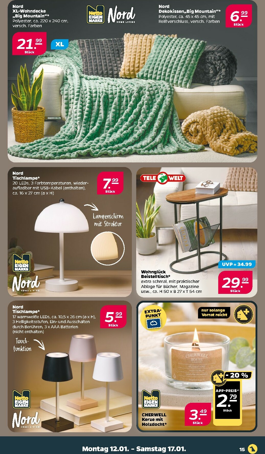 netto - Netto-Prospekt gültig vom 12.01. bis 17.01. - page: 17