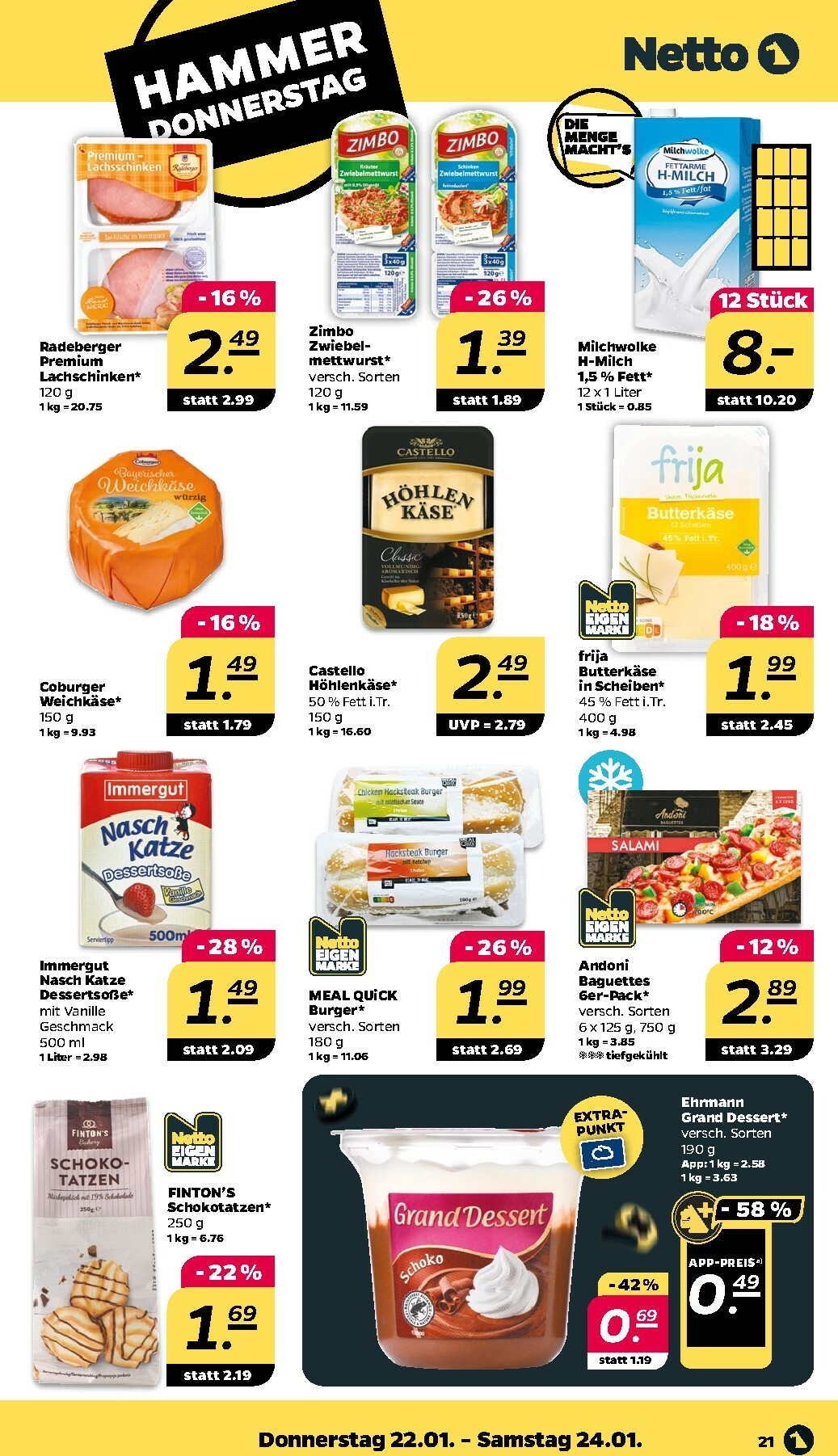netto - Netto-Prospekt gültig vom 19.01. bis 24.01. - page: 23