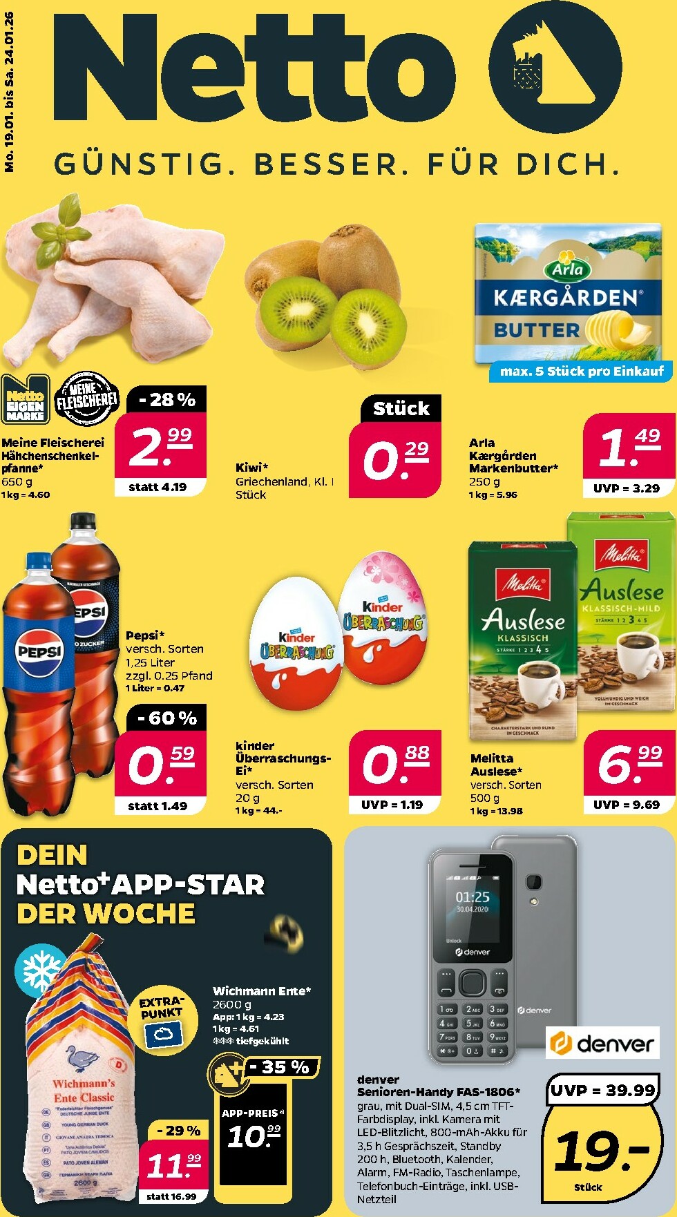 netto - Netto-Prospekt gültig vom 19.01. bis 24.01.
