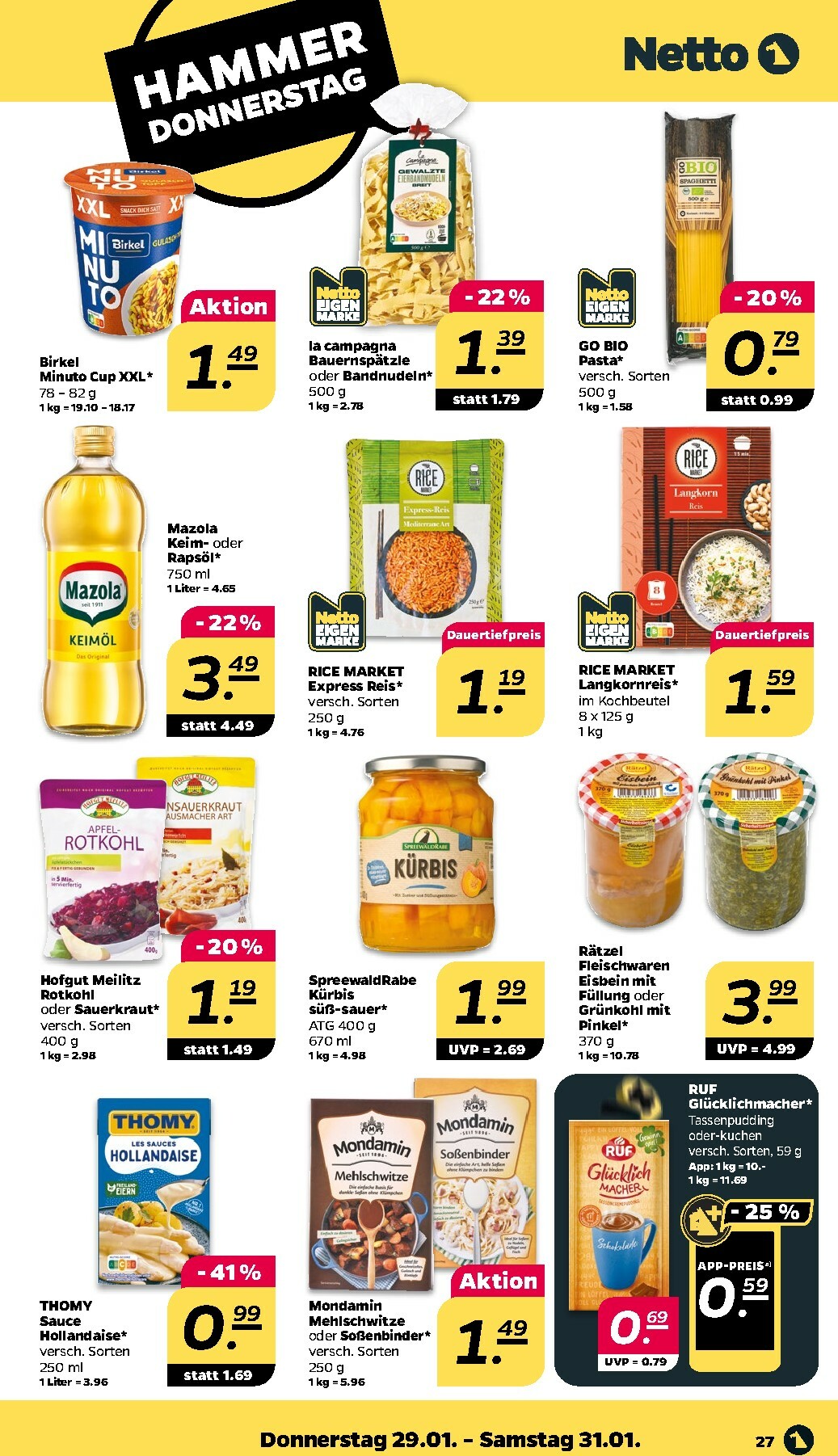 netto - Netto-Prospekt gültig vom 26.01. bis 31.01. - page: 29
