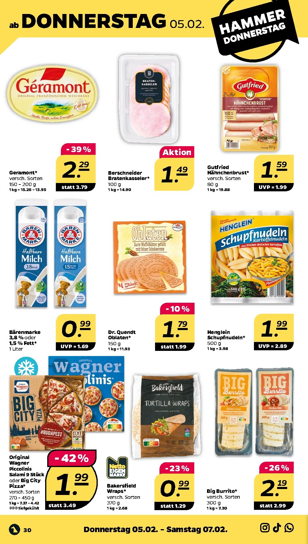 netto - Netto-Prospekt gültig vom 02.02. bis 07.02. - page: 32