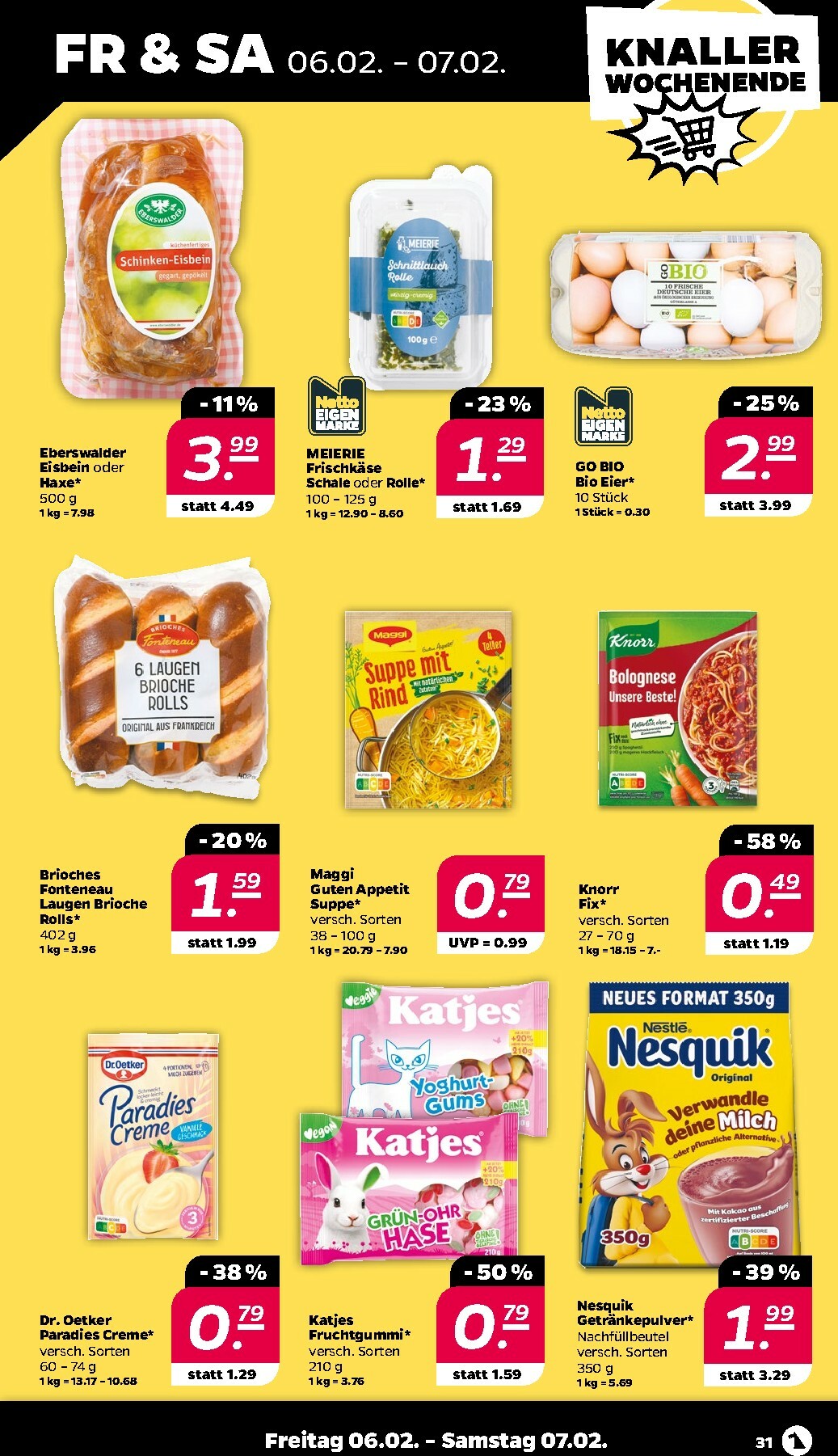 netto - Netto-Prospekt gültig vom 02.02. bis 07.02. - page: 33