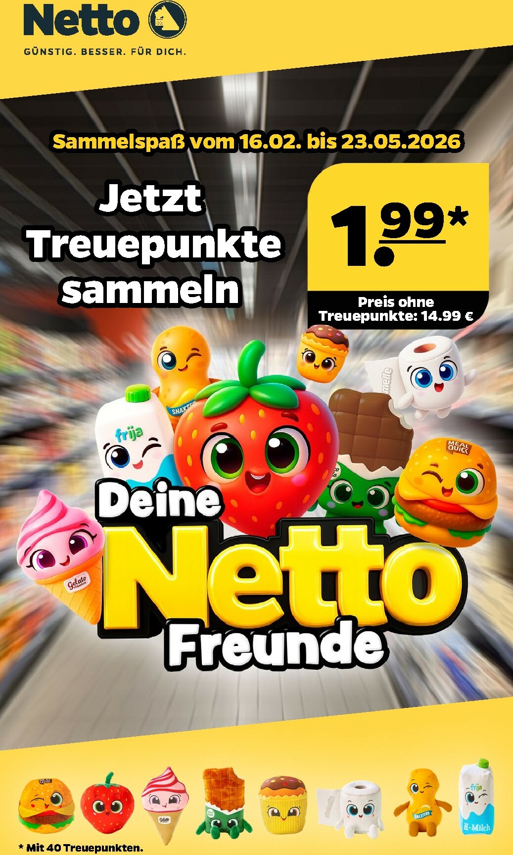 netto - Netto - Deine Netto Freunde-Prospekt gültig vom 16.02.2026 bis 23.05.2026 - page: 1