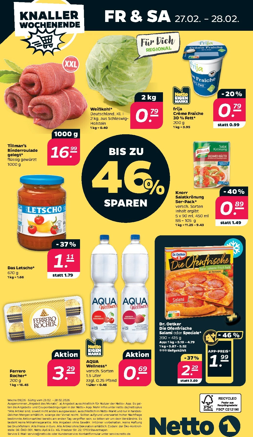 netto - Netto-Prospekt gültig vom 23.02.2026 bis 28.02.2026 - page: 38