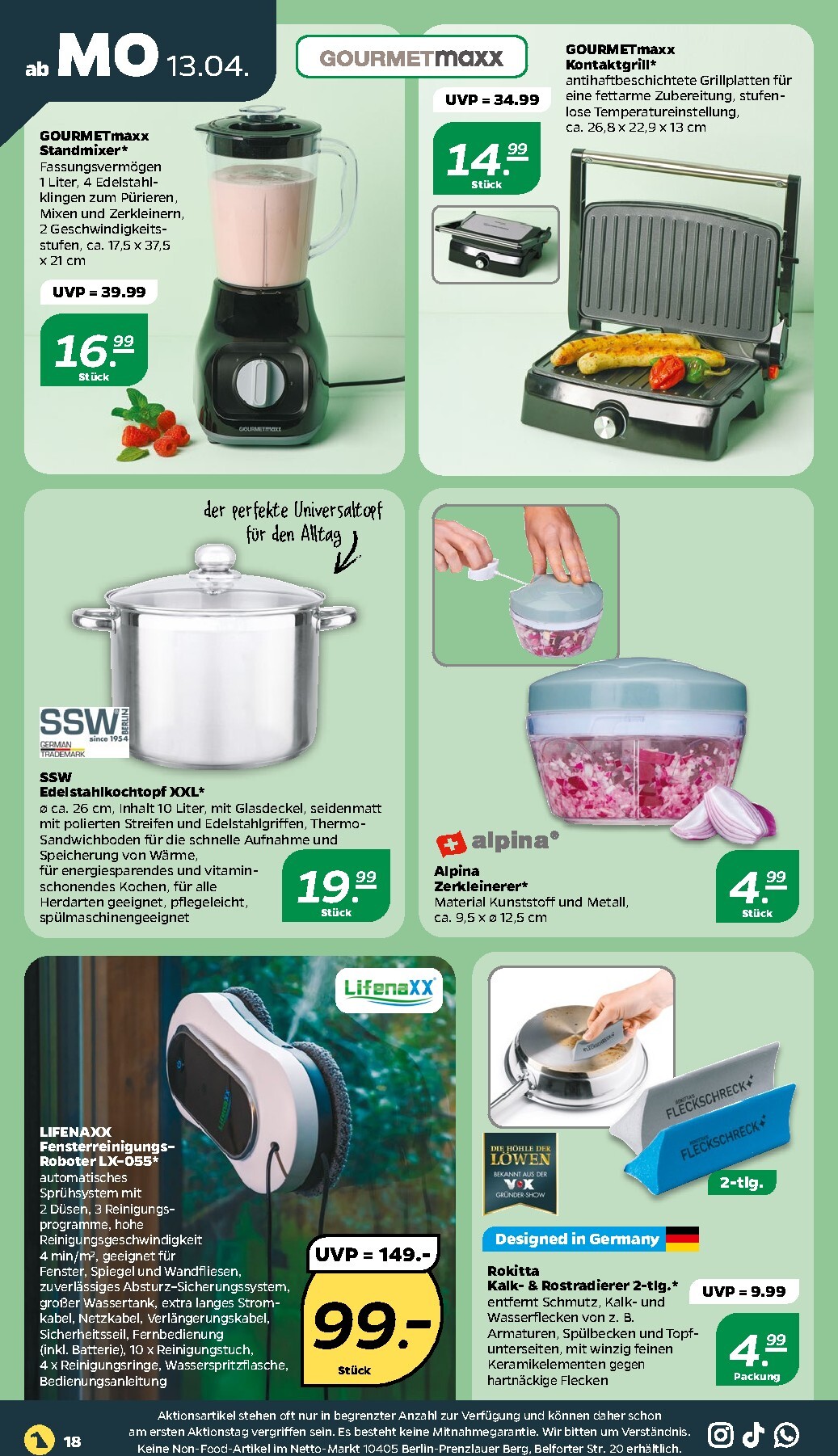 netto - Netto Prospekt nächste Woche – gültig vom Montag 13.04.2026 bis Samstag 18.04.2026 - page: 22