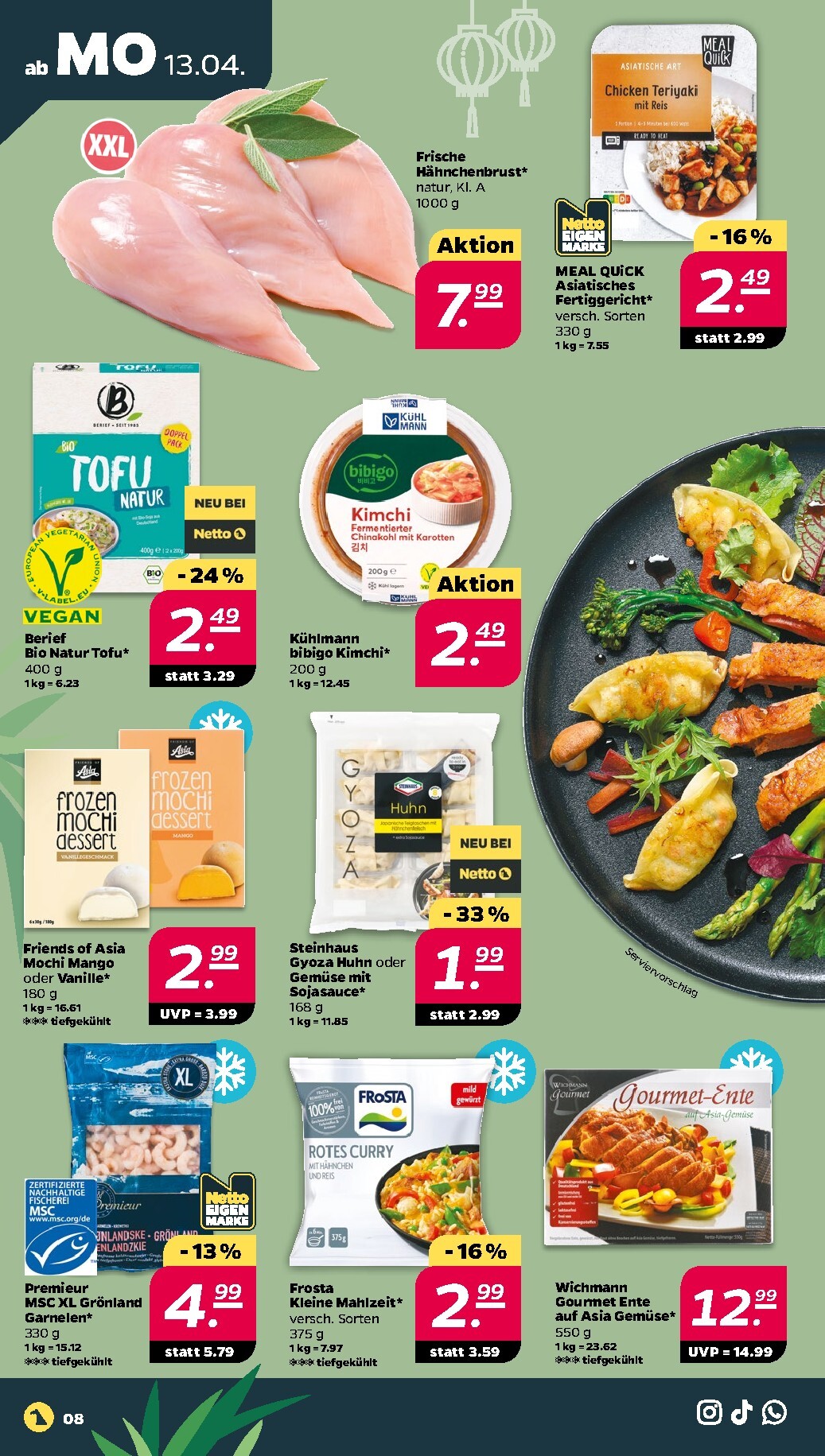 netto - Netto Prospekt nächste Woche – gültig vom Montag 13.04.2026 bis Samstag 18.04.2026 - page: 8