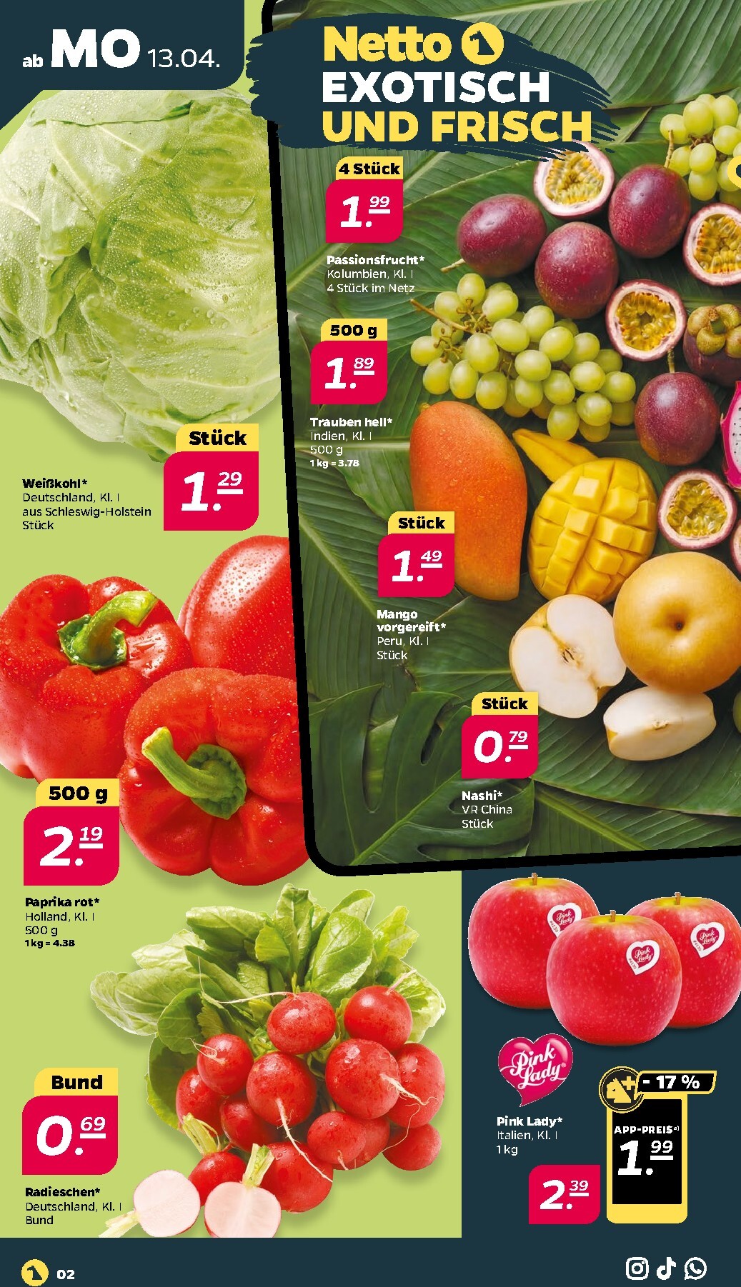 netto - Netto Prospekt nächste Woche – gültig vom Montag 13.04.2026 bis Samstag 18.04.2026 - page: 2