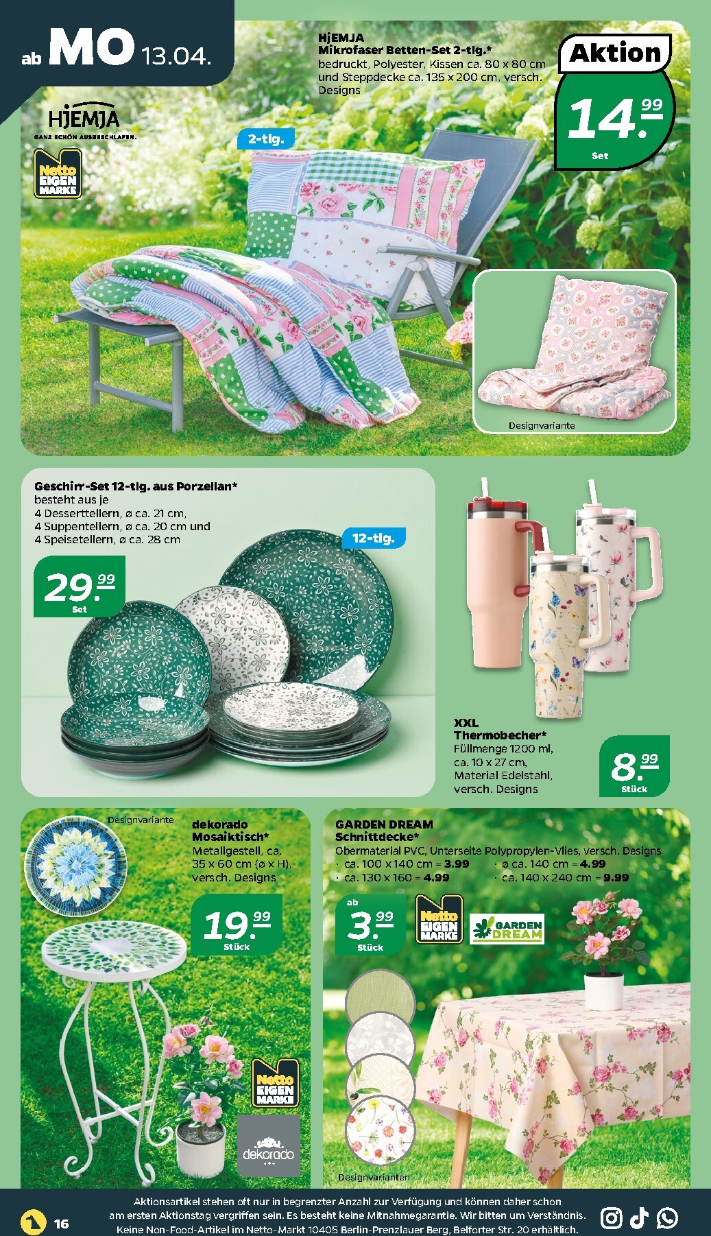 netto - Netto Prospekt nächste Woche – gültig vom Montag 13.04.2026 bis Samstag 18.04.2026 - page: 20