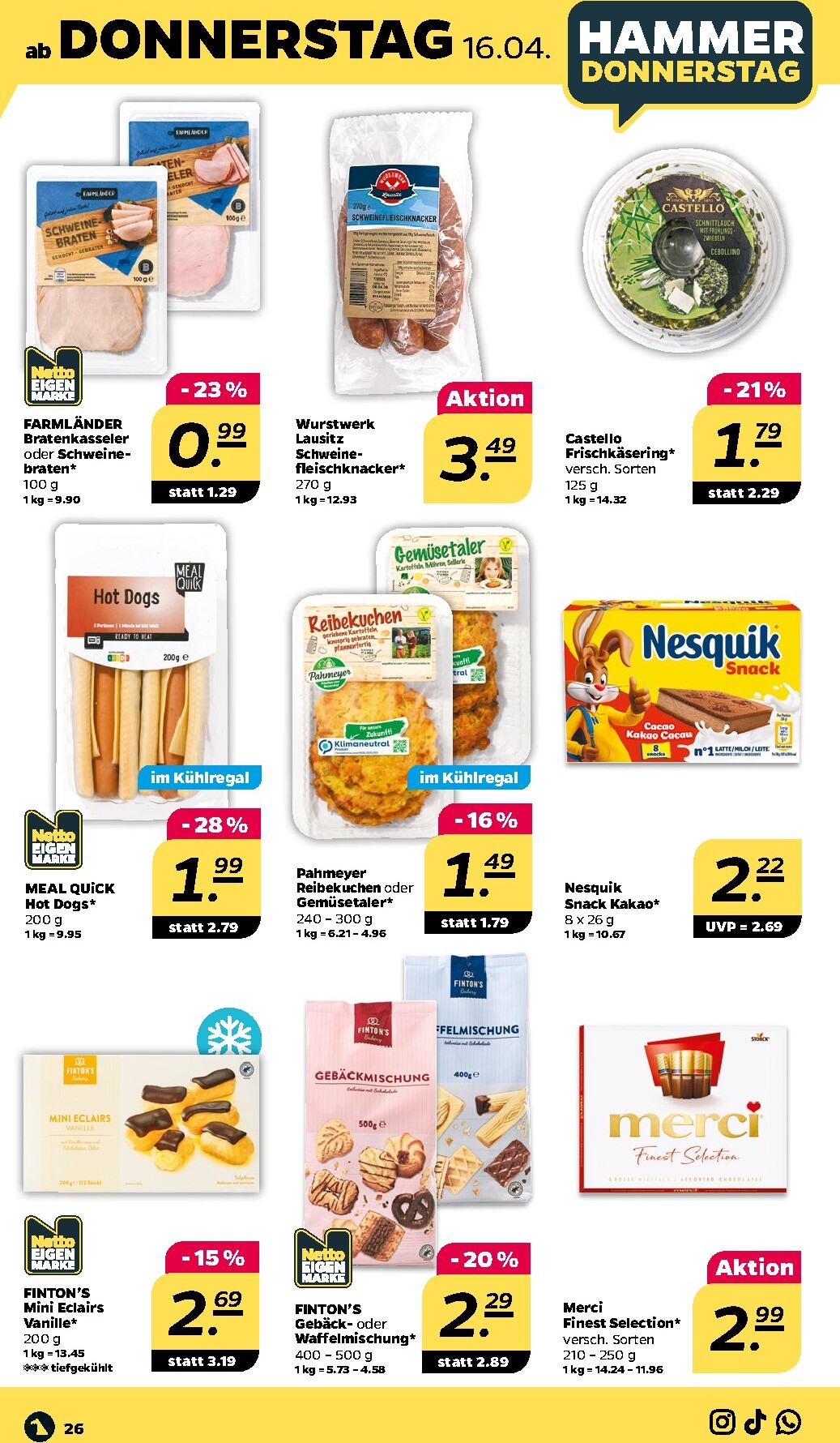 netto - Netto Prospekt nächste Woche – gültig vom Montag 13.04.2026 bis Samstag 18.04.2026 - page: 30