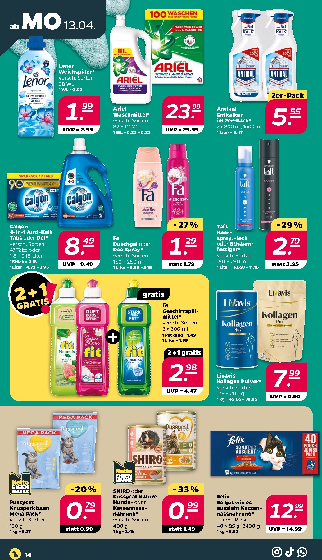 netto - Netto Prospekt nächste Woche – gültig vom Montag 13.04.2026 bis Samstag 18.04.2026 - page: 18