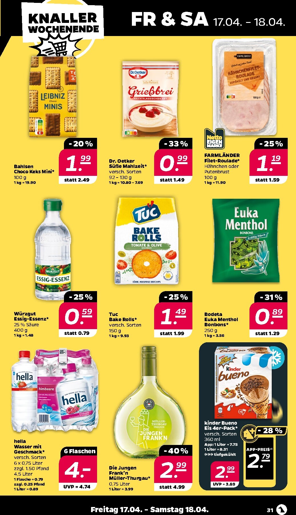 netto - Netto Prospekt nächste Woche – gültig vom Montag 13.04.2026 bis Samstag 18.04.2026 - page: 35