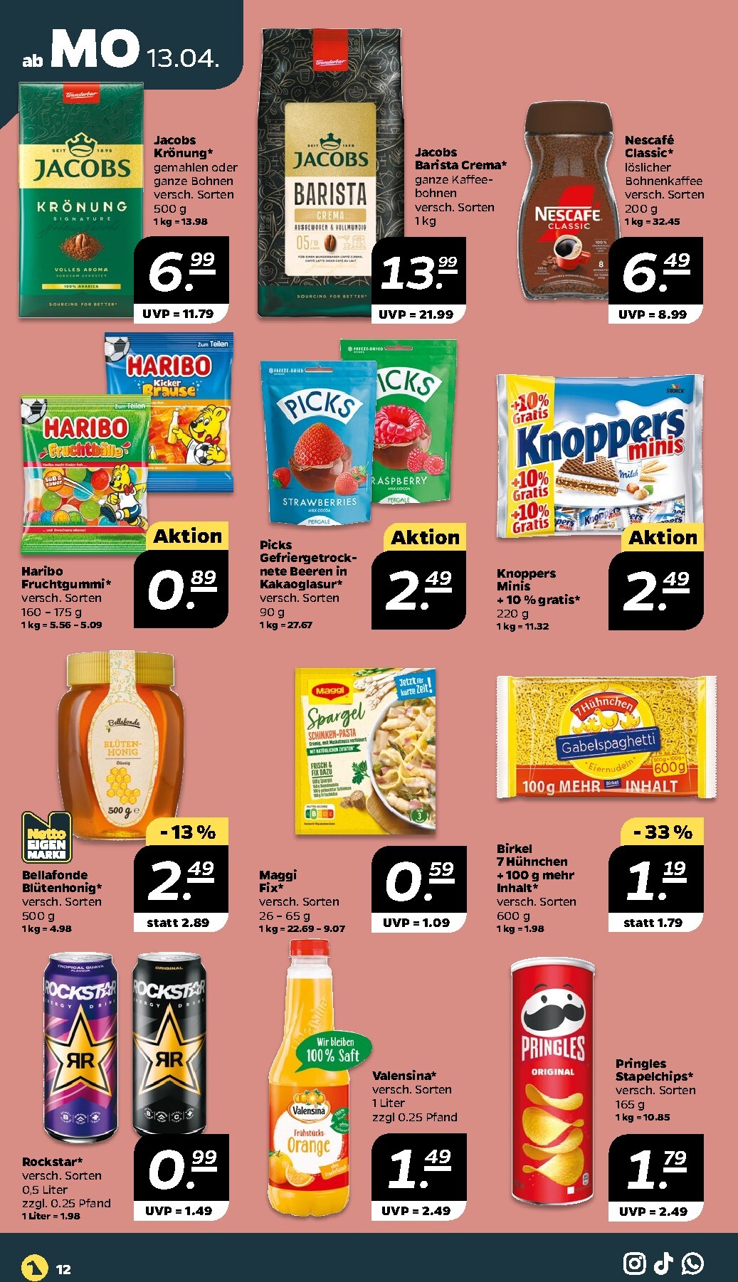 netto - Netto Prospekt nächste Woche – gültig vom Montag 13.04.2026 bis Samstag 18.04.2026 - page: 12