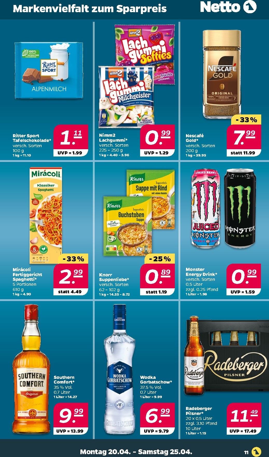 netto - Netto Prospekt nächste Woche – von Montag 20.04.2026 bis Samstag 25.04.2026 - page: 11