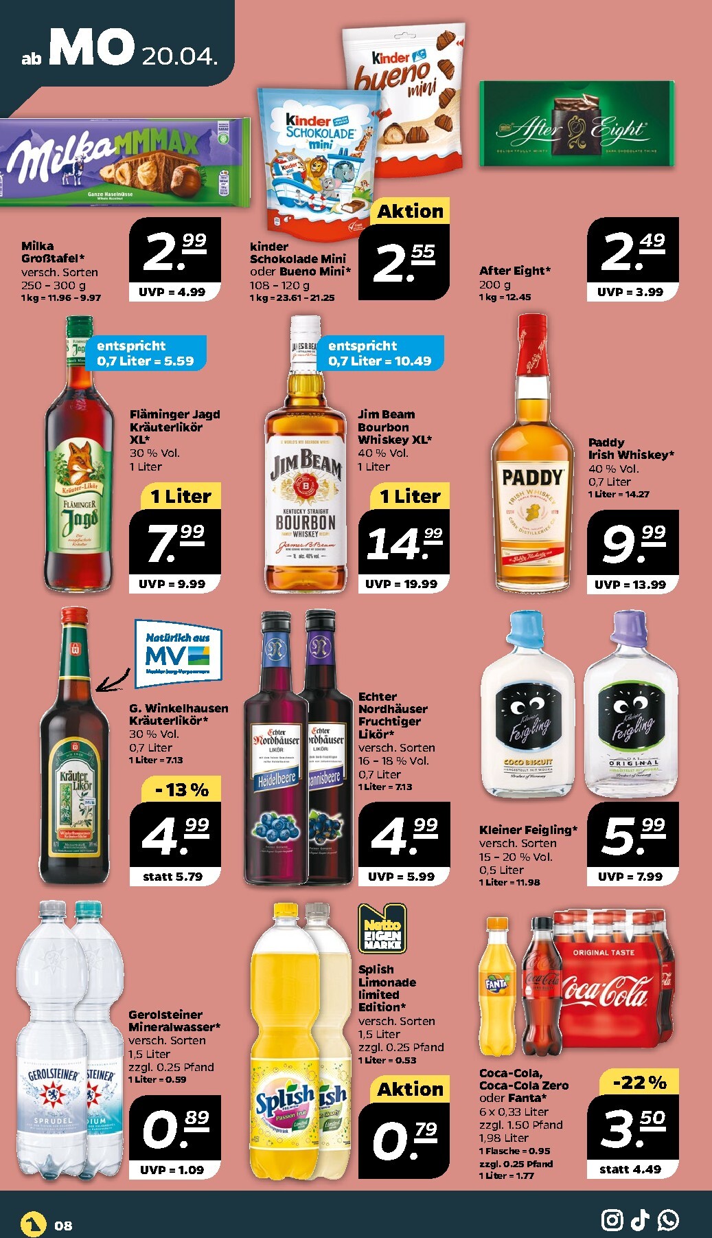 netto - Netto Prospekt nächste Woche – von Montag 20.04.2026 bis Samstag 25.04.2026 - page: 8