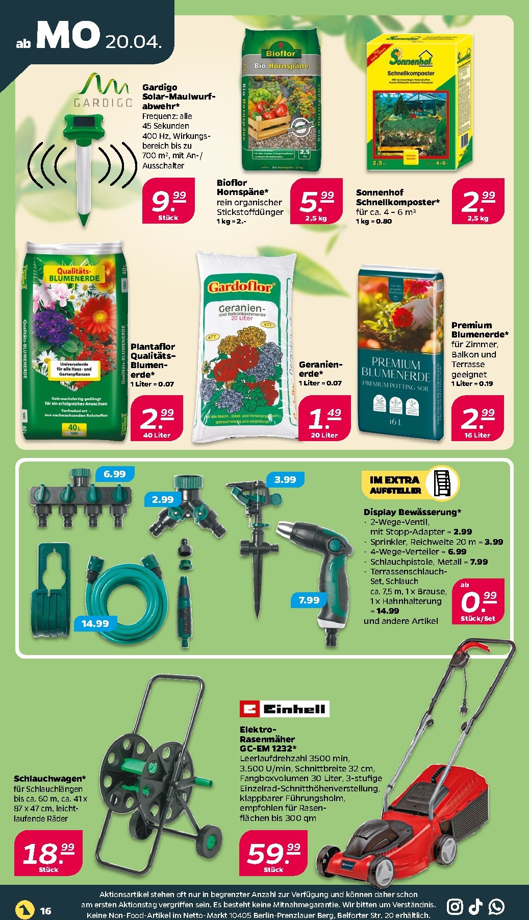 netto - Netto Prospekt nächste Woche – von Montag 20.04.2026 bis Samstag 25.04.2026 - page: 20