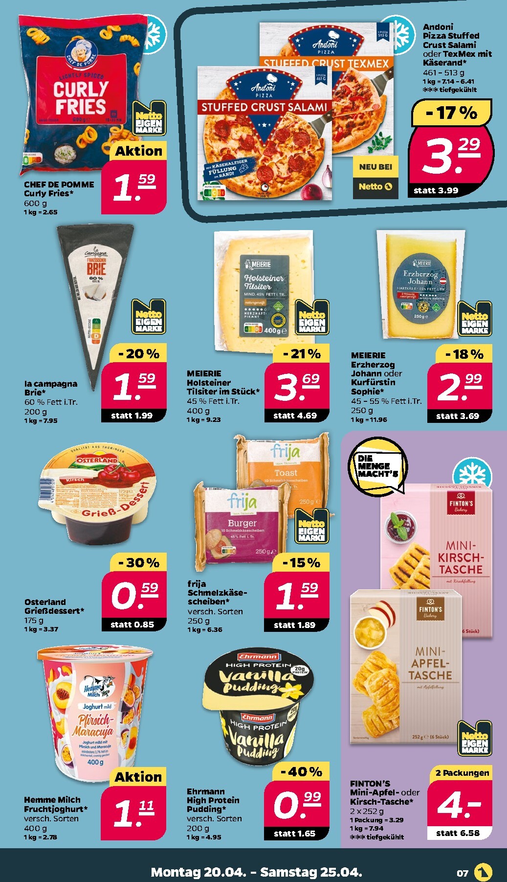 netto - Netto Prospekt nächste Woche – von Montag 20.04.2026 bis Samstag 25.04.2026 - page: 7