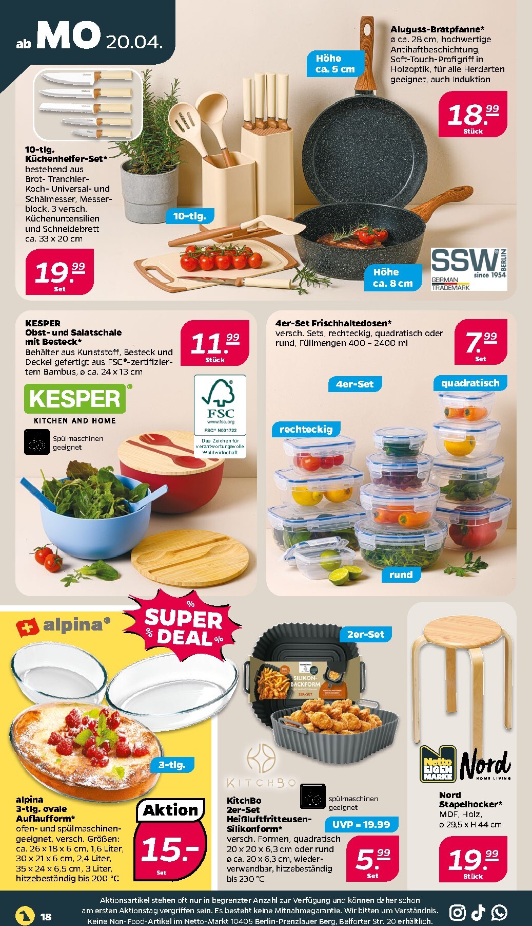 netto - Netto Prospekt nächste Woche – von Montag 20.04.2026 bis Samstag 25.04.2026 - page: 22