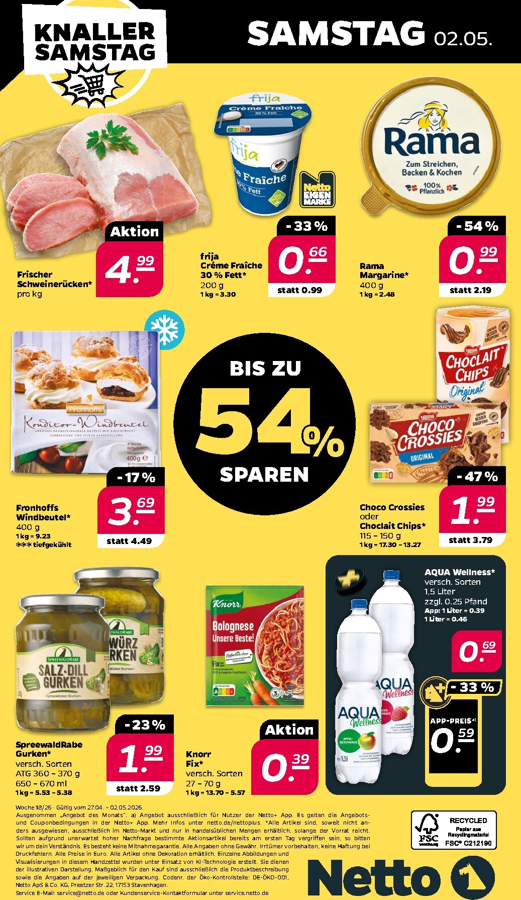 netto - Netto Prospekt nächste Woche – von Montag 27.04.2026 bis Samstag 02.05.2026 - page: 38