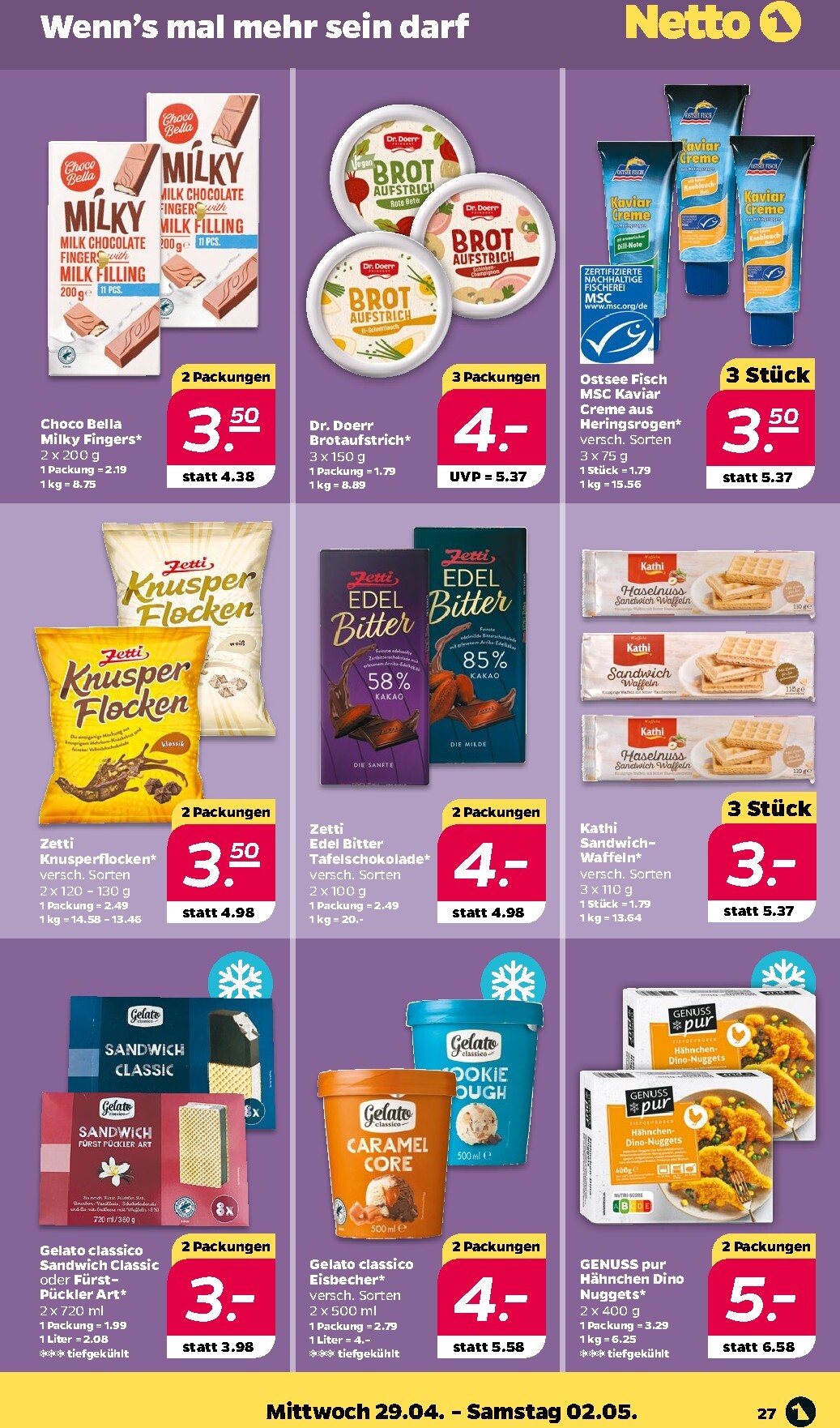 netto - Netto Prospekt nächste Woche – von Montag 27.04.2026 bis Samstag 02.05.2026 - page: 33