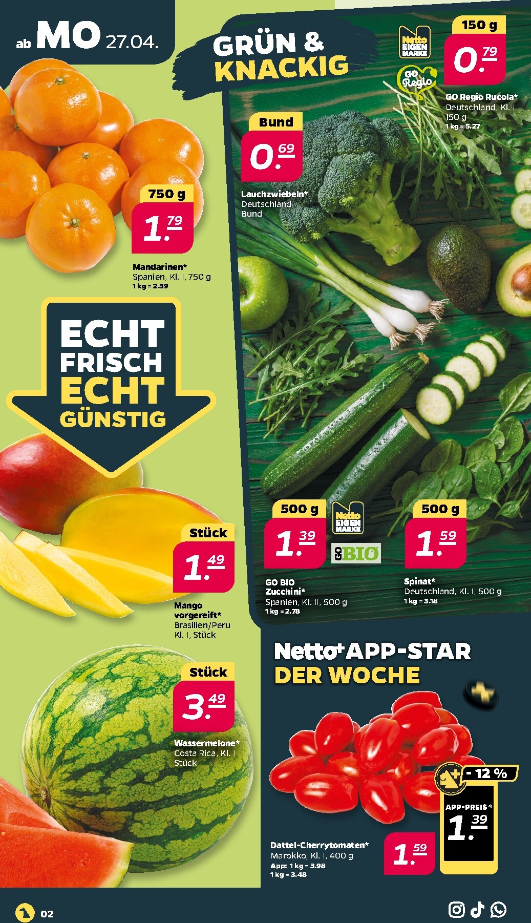 netto - Netto Prospekt nächste Woche – von Montag 27.04.2026 bis Samstag 02.05.2026 - page: 2