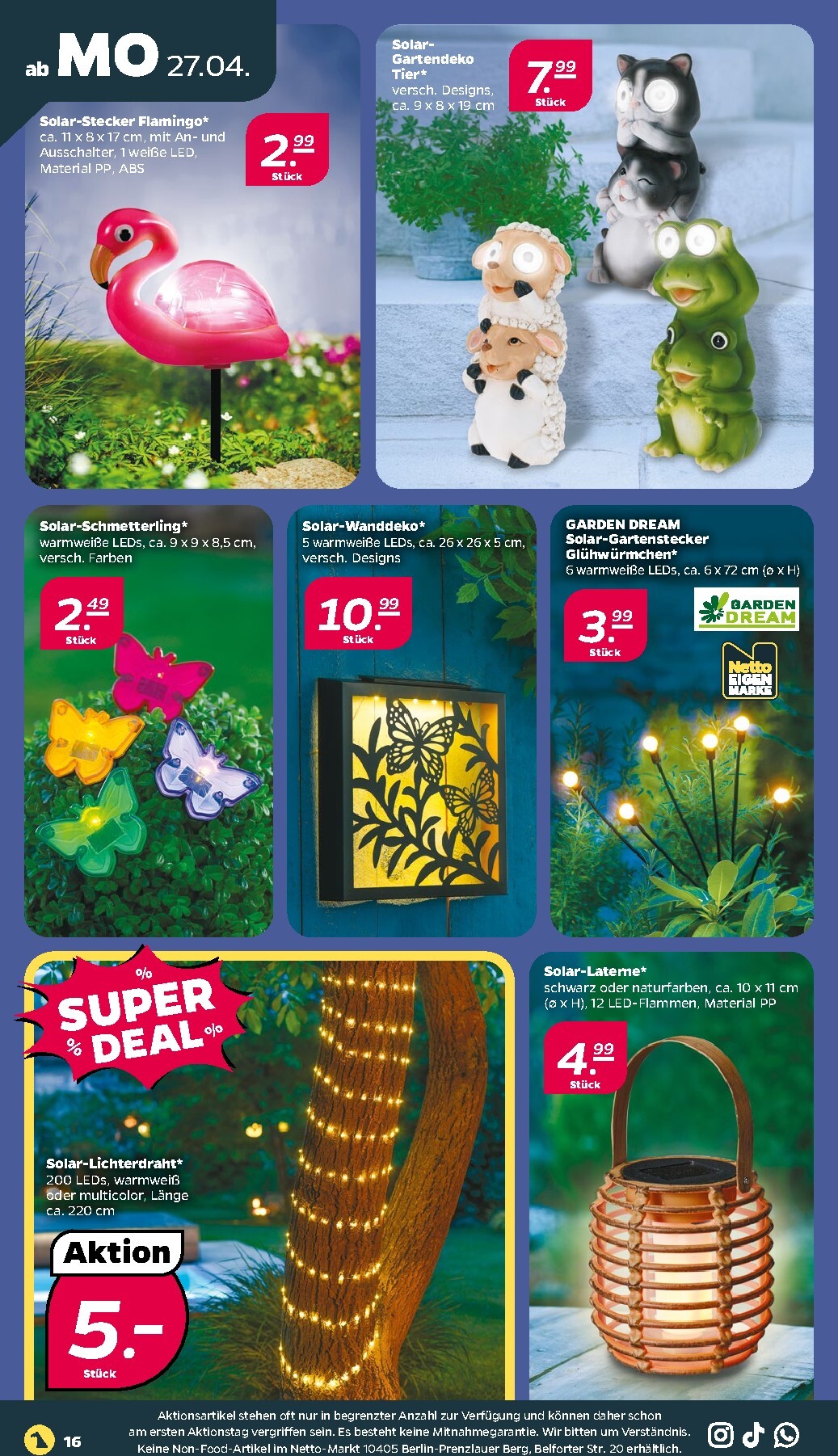 netto - Netto Prospekt nächste Woche – von Montag 27.04.2026 bis Samstag 02.05.2026 - page: 20