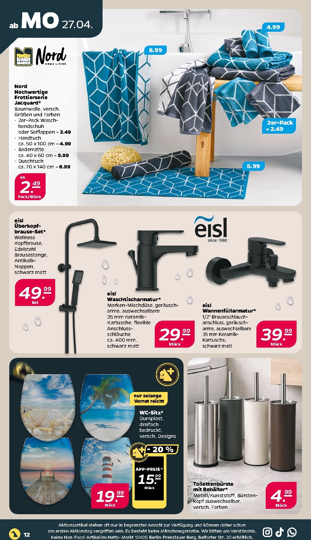 netto - Netto Prospekt nächste Woche – von Montag 27.04.2026 bis Samstag 02.05.2026 - page: 16