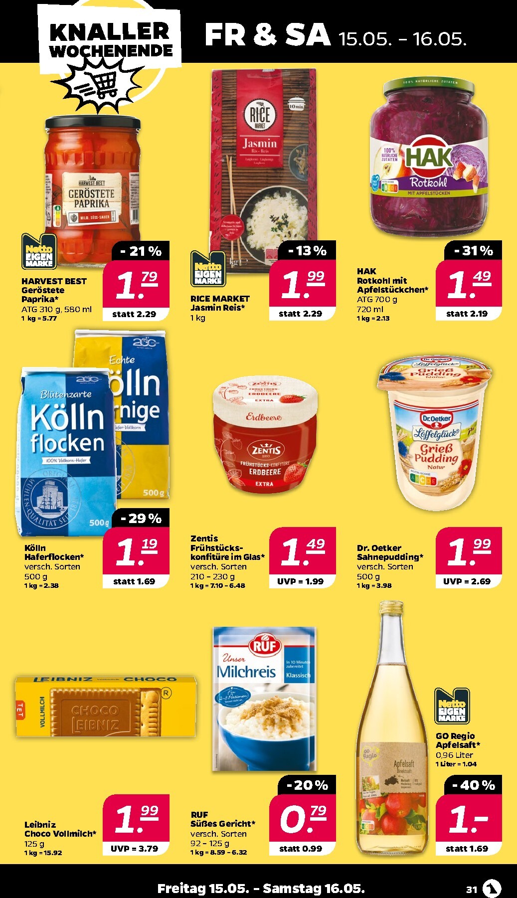 netto - Netto Prospekt nächste Woche – von Montag 11.05.2026 bis Samstag 16.05.2026 - page: 31