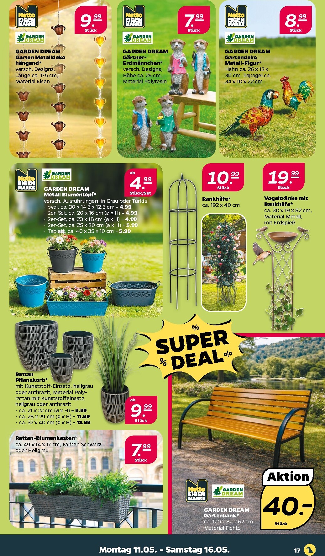 netto - Netto Prospekt nächste Woche – von Montag 11.05.2026 bis Samstag 16.05.2026 - page: 17