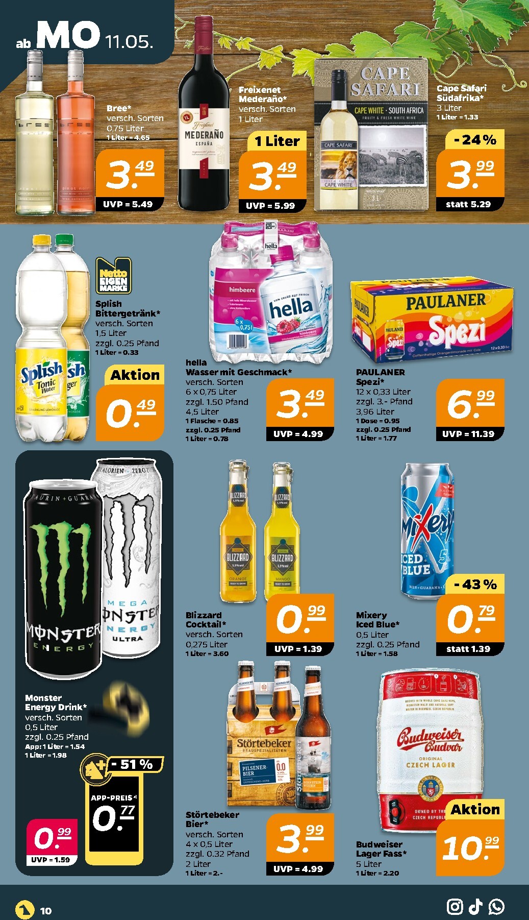 netto - Netto Prospekt nächste Woche – von Montag 11.05.2026 bis Samstag 16.05.2026 - page: 10