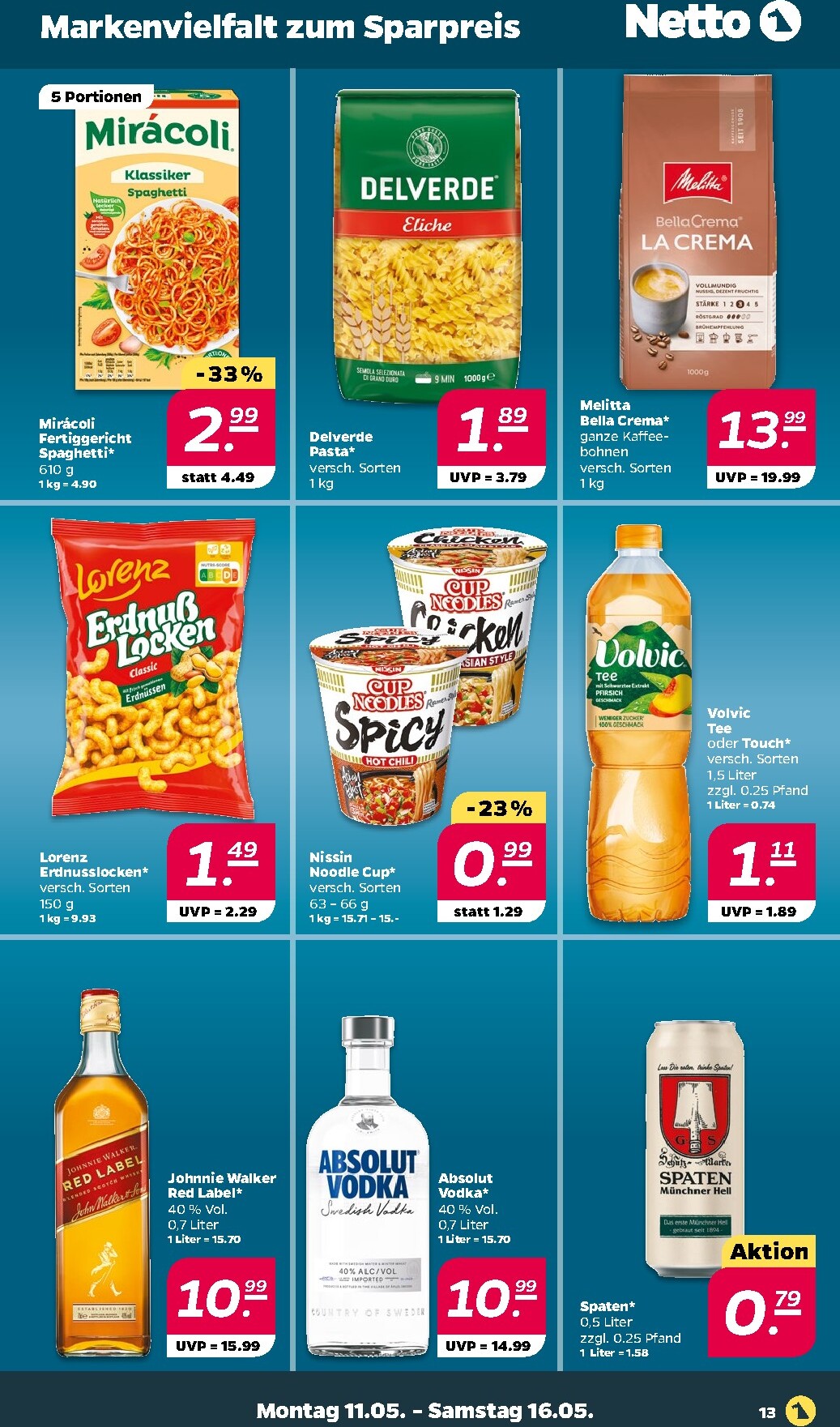 netto - Netto Prospekt nächste Woche – von Montag 11.05.2026 bis Samstag 16.05.2026 - page: 13